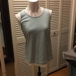 Anne Taylor lace trimmed tank